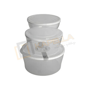 Saklama Kabi 3'lü Polo Yvrlk Medium Tp731 Beyaz