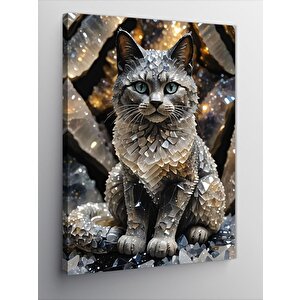 Kanvas Tablo Sevimli Kedi