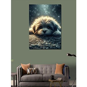 Kanvas Tablo Sevimli Köpek