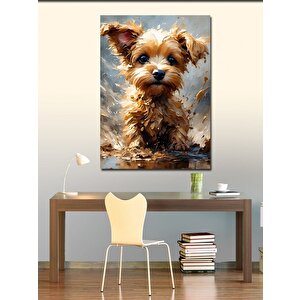 Kanvas Tablo Sevimli Yavru Köpek