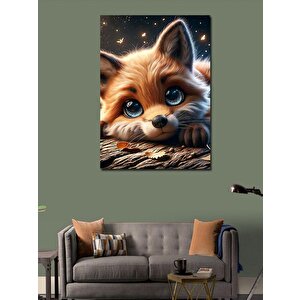 Kanvas Tablo Sevimli Köpek 70x100 cm