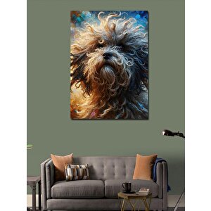 Kanvas Tablo Teriyer Cinsi Köpek