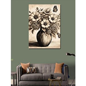 Kanvas Tablo Vazodaki Çiçekler 100x140 cm