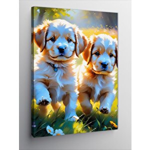 Kanvas Tablo Yavru Köpek