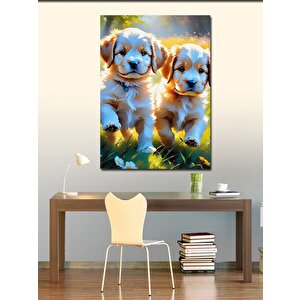 Kanvas Tablo Yavru Köpek