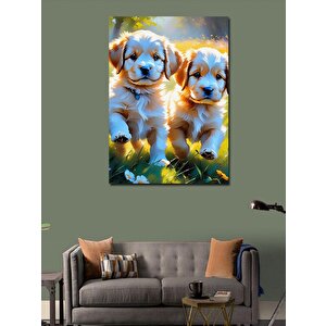 Kanvas Tablo Yavru Köpek