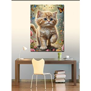 Kanvas Tablo Yavru Kedi 70x100 cm