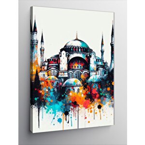 Kanvas Tablo Ayasofya Sulu Boya