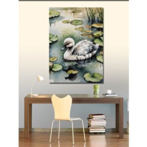 Kanvas Tablo Sevimli Ördek 100x140 cm