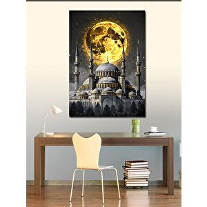 Kanvas Tablo Dolunay Ve Ayasofya