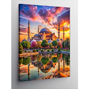 Kanvas Tablo Ayasofya Cami Manzarası 70x100 cm