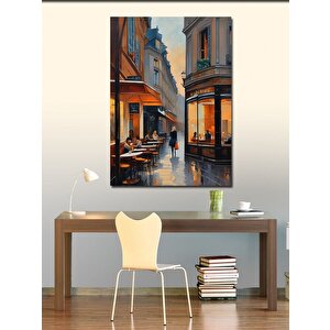 Kanvas Tablo Kafe 70x100 cm