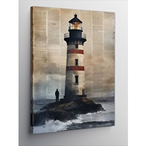Kanvas Tablo Deniz Feneri 70x100 cm