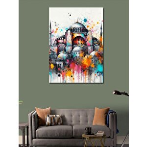 Kanvas Tablo Ayasofya Cami Suluboya