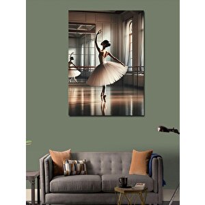 Kanvas Tablo Balerin Ve Ayna 70x100 cm