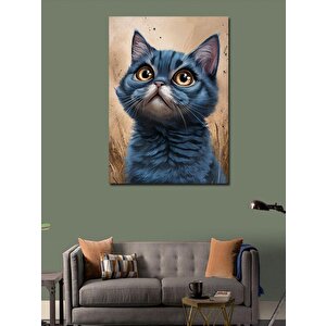Kanvas Tablo Sevimli Yavru Kedi 70x100 cm