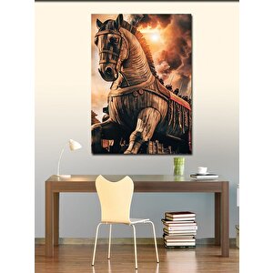 Kanvas Tablo Çanakkale Truva Atı 70x100 cm