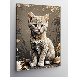 Kanvas Tablo Sevimli Yavru Kedi