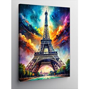 Kanvas Tablo Eyfel Kulesi 70x100 cm