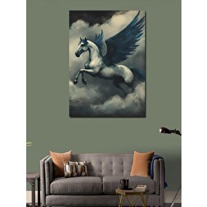 Kanvas Tablo Pegasus Kanatlı At 70x100 cm