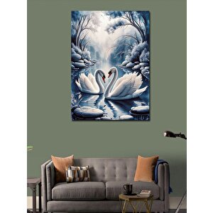 Kanvas Tablo Sevimli Leylekler 70x100 cm