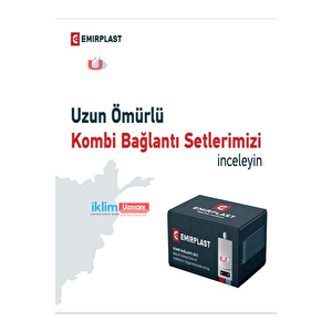 Emirplast Kombi̇ Alt Bağlanti Seti̇ Düz