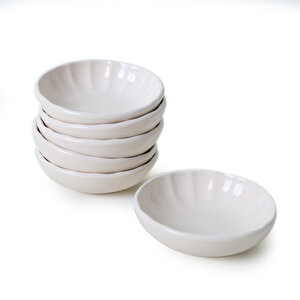 Krem Sirius Çerezlik / Sosluk 12 Cm 6 Adet 030