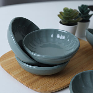 Yeşil Sirius Çerezlik / Sosluk 12 Cm 6 Adet 326