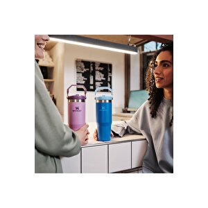 Stanley The Iceflow™ Flip Straw Tumbler 0.89l / 30oz Mavi