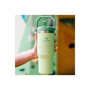 The Iceflow Flip Straw Pipetli Termos Bardak 0,89 Lt