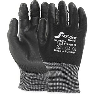 Sander Pu 111330 Eldiven - 10 Çift 8 (M)