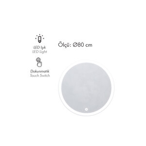 Oriz 80 Cm Led Ayna