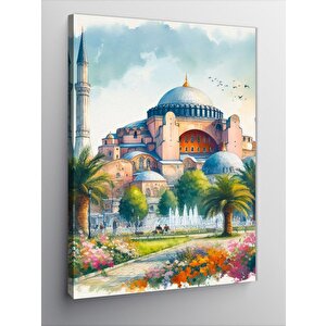 Kanvas Tablo Cami Manzarası 70x100 cm