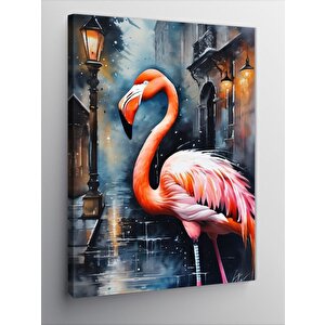 Kanvas Tablo Flamingo