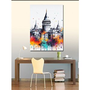 Kanvas Tablo İstanbul Galata Kulesi