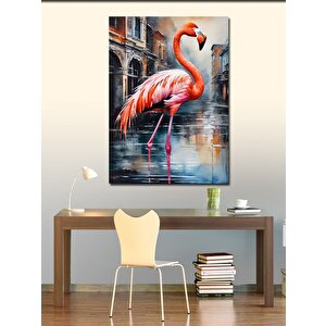 Kanvas Tablo Flamingo 100x140 cm