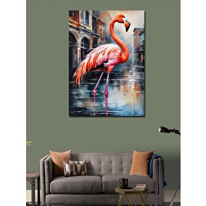 Kanvas Tablo Flamingo