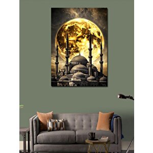 Kanvas Tablo Dolunay Ve Cami