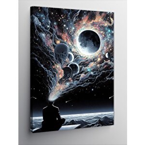 Kanvas Tablo Düş Kuran Adam 100x140 cm