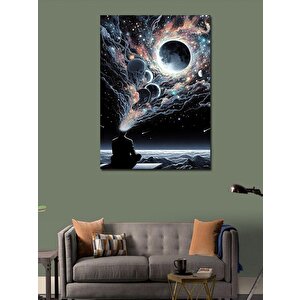 Kanvas Tablo Düş Kuran Adam 100x140 cm
