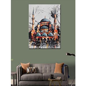 Kanvas Tablo Cami Manzarası 100x140 cm