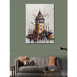 Kanvas Tablo İstanbul Galata Kulesi 70x100 cm