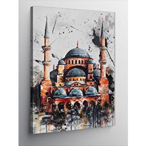 Kanvas Tablo Cami Manzarası
