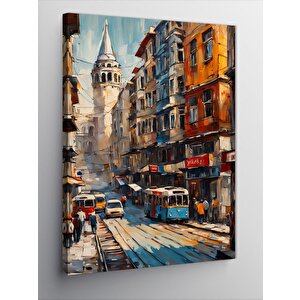 Kanvas Tablo İstanbul Galata Kulesi 70x100 cm