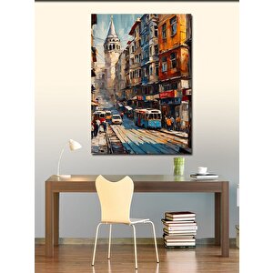 Kanvas Tablo İstanbul Galata Kulesi 70x100 cm
