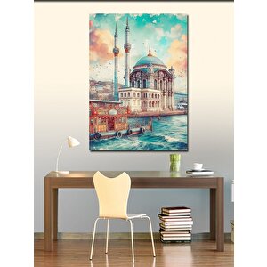 Kanvas Tablo Cami Manzarası