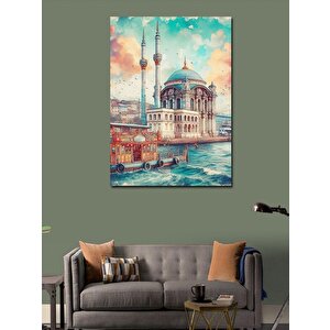 Kanvas Tablo Cami Manzarası