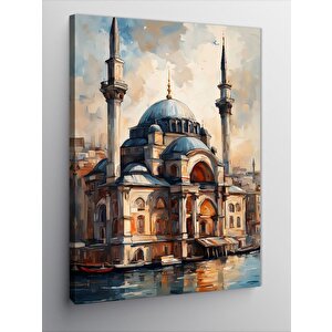 Kanvas Tablo Cami Manzarası