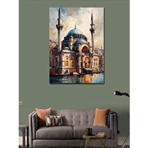 Kanvas Tablo Cami Manzarası