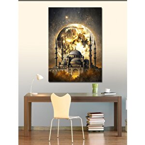 Kanvas Tablo Cami Manzarası 100x140 cm